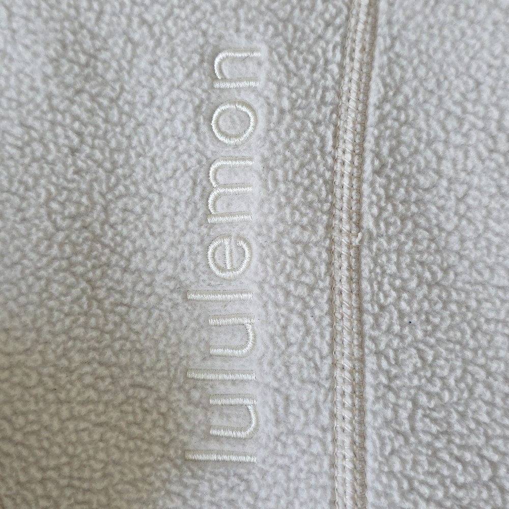 Lululemon Cream Fleece Pullover - Picture 5 of 6